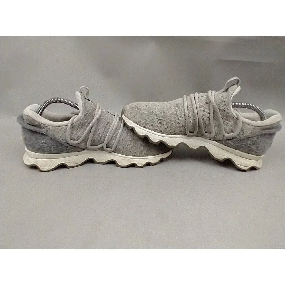 Sorel Shoes Womens 9 Kinetic Lace Running Sneakers Gray Lace‎ Up Low NL3227-081